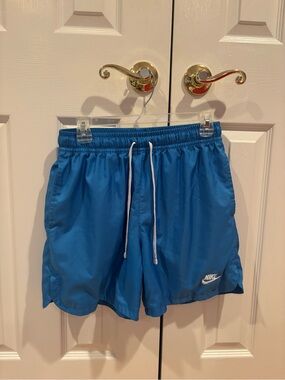 Nike Bright Blue Men's Athletic Swim Shorts